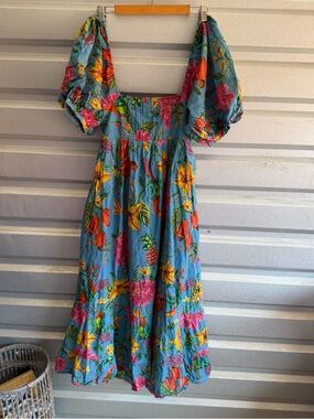 Farm Rio Toucans Garden Midi Dress